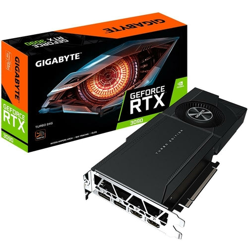 GIGABYTE nVidia GeForce RTX 3090 TURBO 24G GDDR6X 1695 MHz PCIE4.0x16